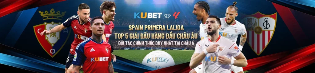 KUBET là đối tác chính của LA LIGA