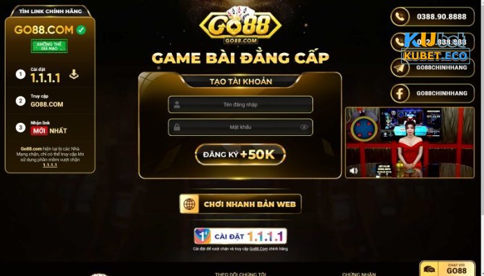 thắc mắc thường gặp về cổng game Go88